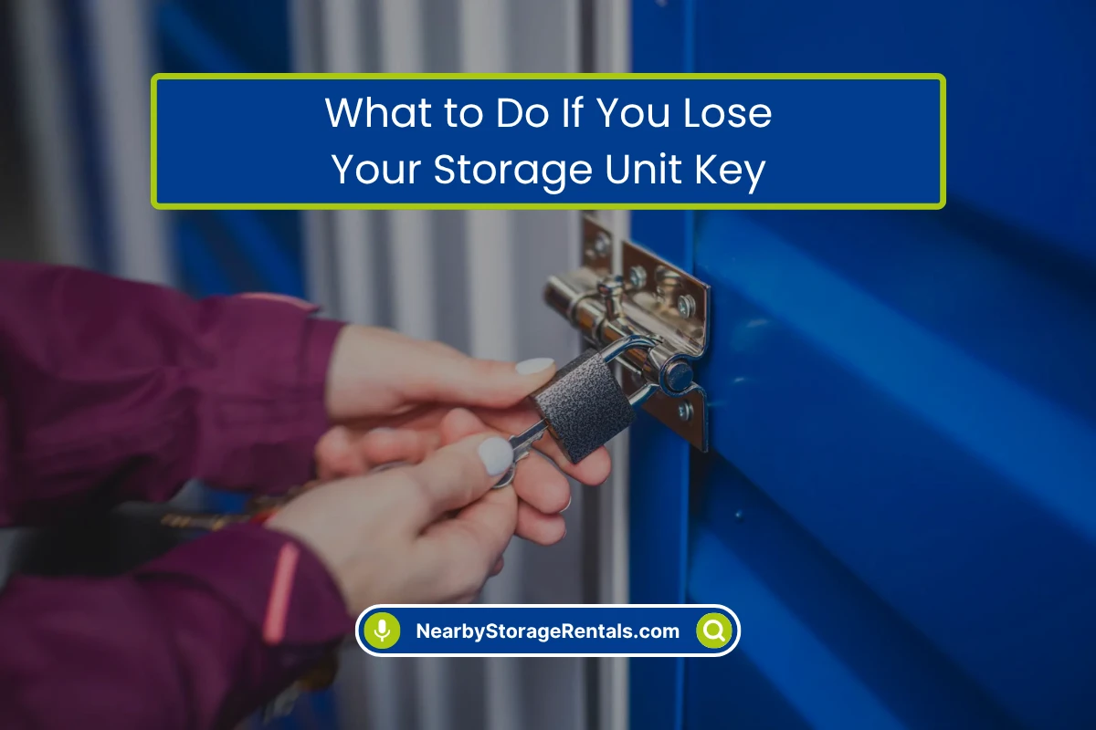 Storage Unit Key Lost Your Options Explained Storage Unit Key Lost Your Options Explained