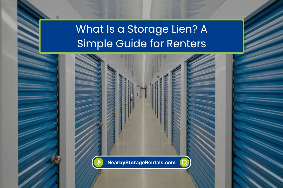 Storage Unit Lien What Renters Need to Know