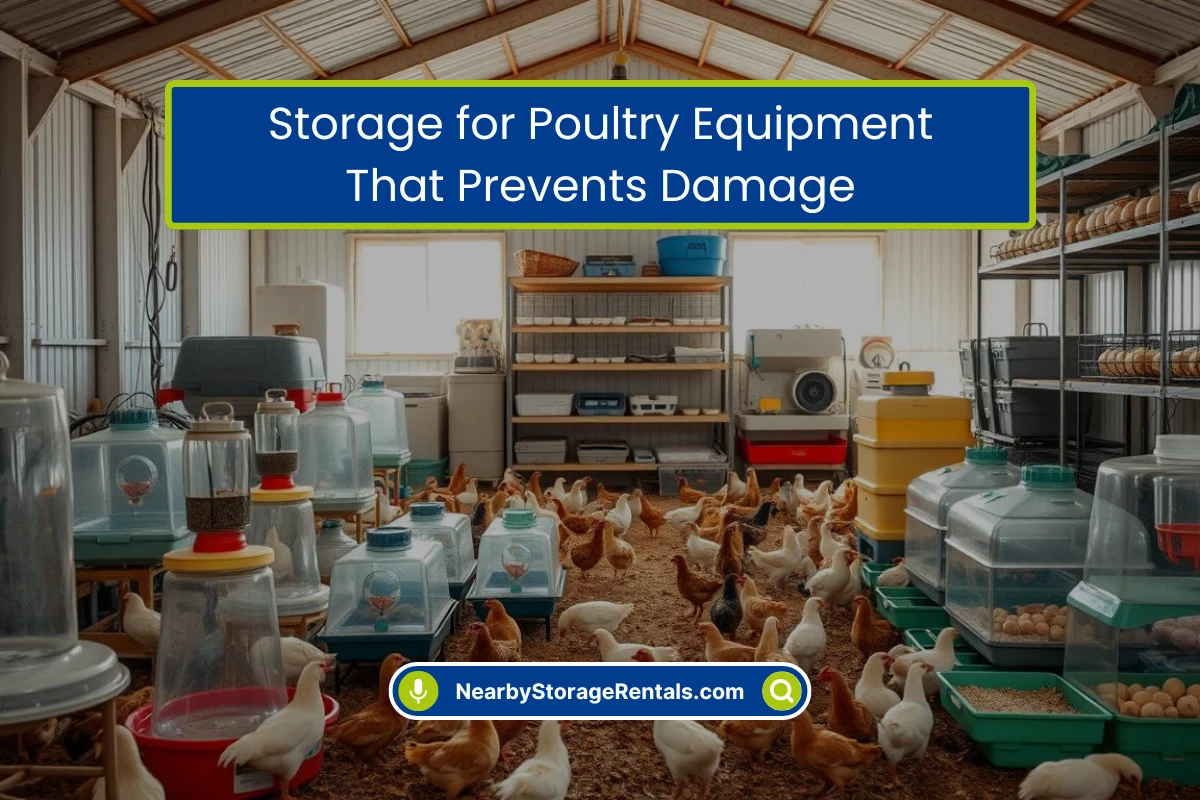 Storage for Poultry Equipment to Prevent Rust Storage for Poultry Equipment to Prevent Rust