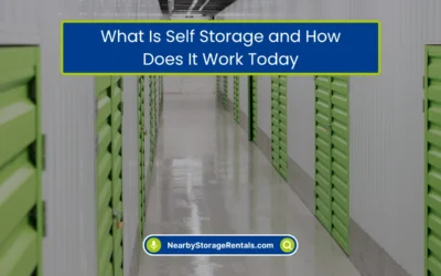 What Is Self Storage and How Does It Work Today? (2026)