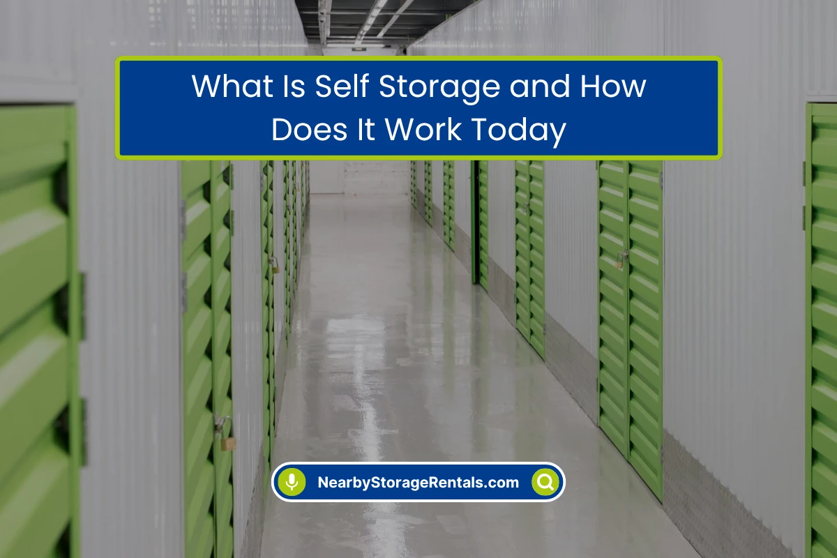 What Is Self Storage and How Does It Work What Is Self Storage and How Does It Work