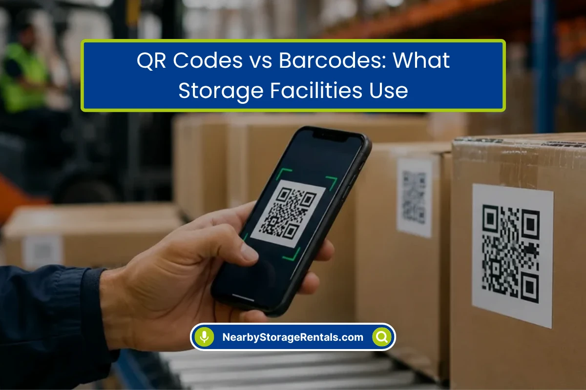 Barcodes vs QR Codes Which Is Better for Storage Units Barcodes vs QR Codes Which Is Better for Storage Units