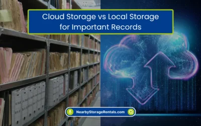 Cloud Storage vs Local Storage for Important Records (2026)