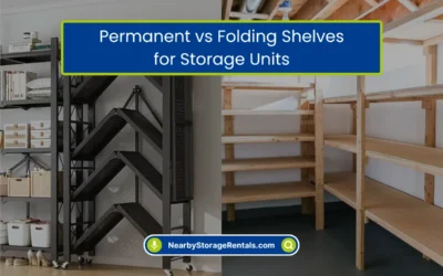 Permanent vs Folding Shelves for Storage Units (2026)
