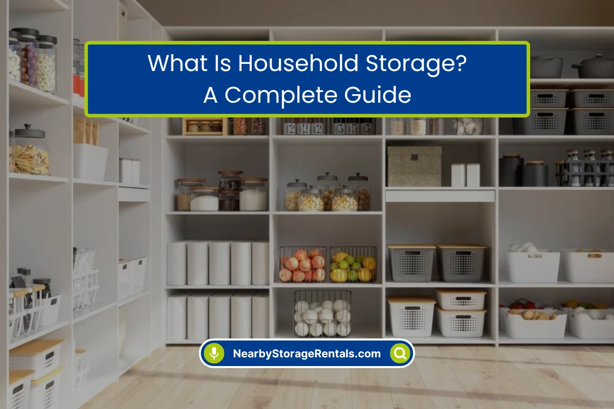 Household Storage What It Is & Why You Need It