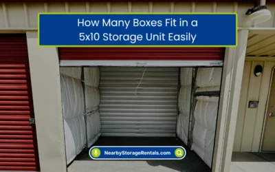How Many Boxes Fit in a 5×10 Storage Unit Easily? (2026)