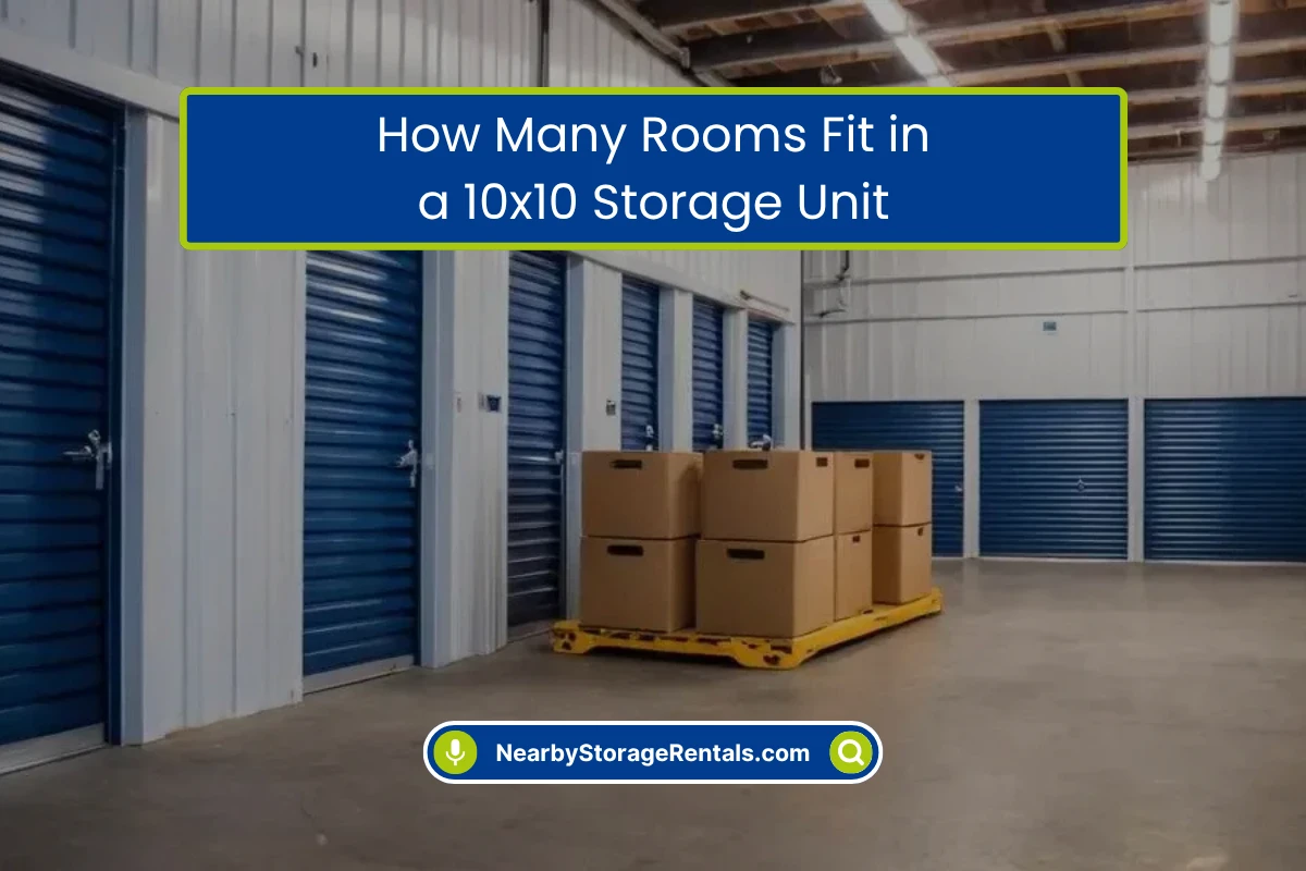 How Much Fits in a 10x10 Storage Unit