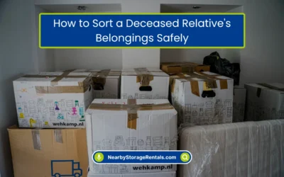 How to Sort a Deceased Relative’s Belongings Safely? (2026)