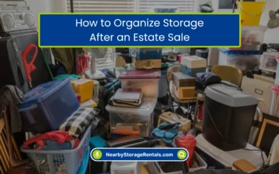 How to Organize Storage After an Estate Sale? (2026)