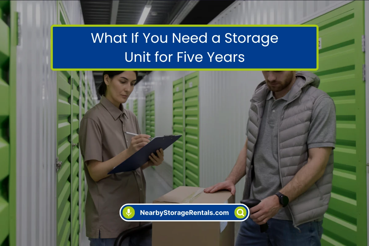 What If You Need Storage for Five Years What If You Need Storage for Five Years