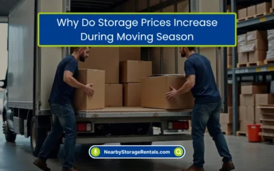 Why Do Storage Prices Increase During Moving Season? (2026)