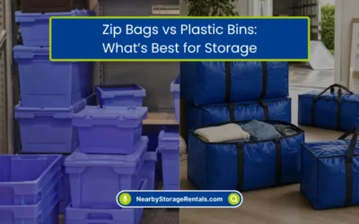 Zip Bags vs Plastic Bins: What’s Best for Storage? (2026)