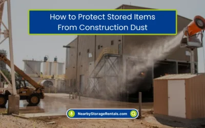 How to Protect Stored Items From Construction Dust? (2026)