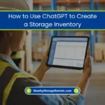 How to Organize Your Storage Unit Using ChatGPT