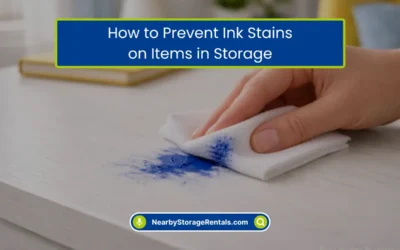 How to Prevent Ink Stains on Items in Storage? (2026)
