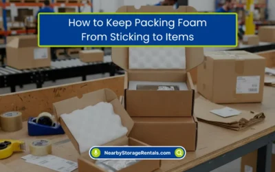 How to Keep Packing Foam From Sticking to Items? (2026)